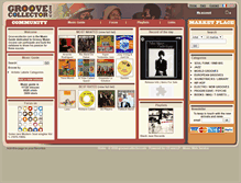 Tablet Screenshot of groovecollector.com